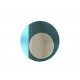 Cirkel spejl, blåt Ø 40 cm