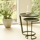 Set of tray tables - black