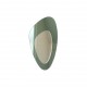Kidney mirror, green H:54 cm.